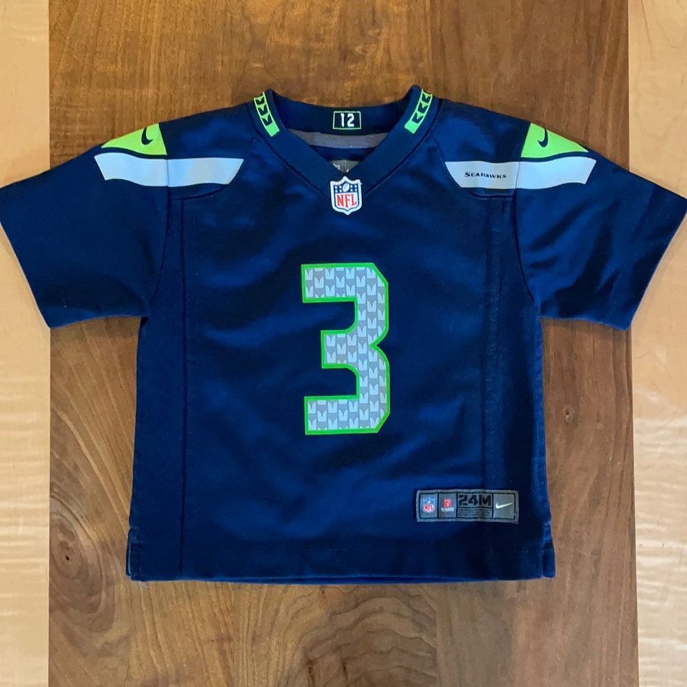 Seahawks jersey size 24 month